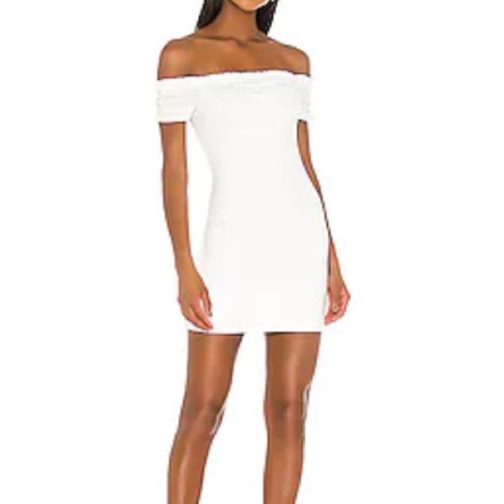 Majorelle Darcy mini dress in ivory, XS, Revolve, NWOT